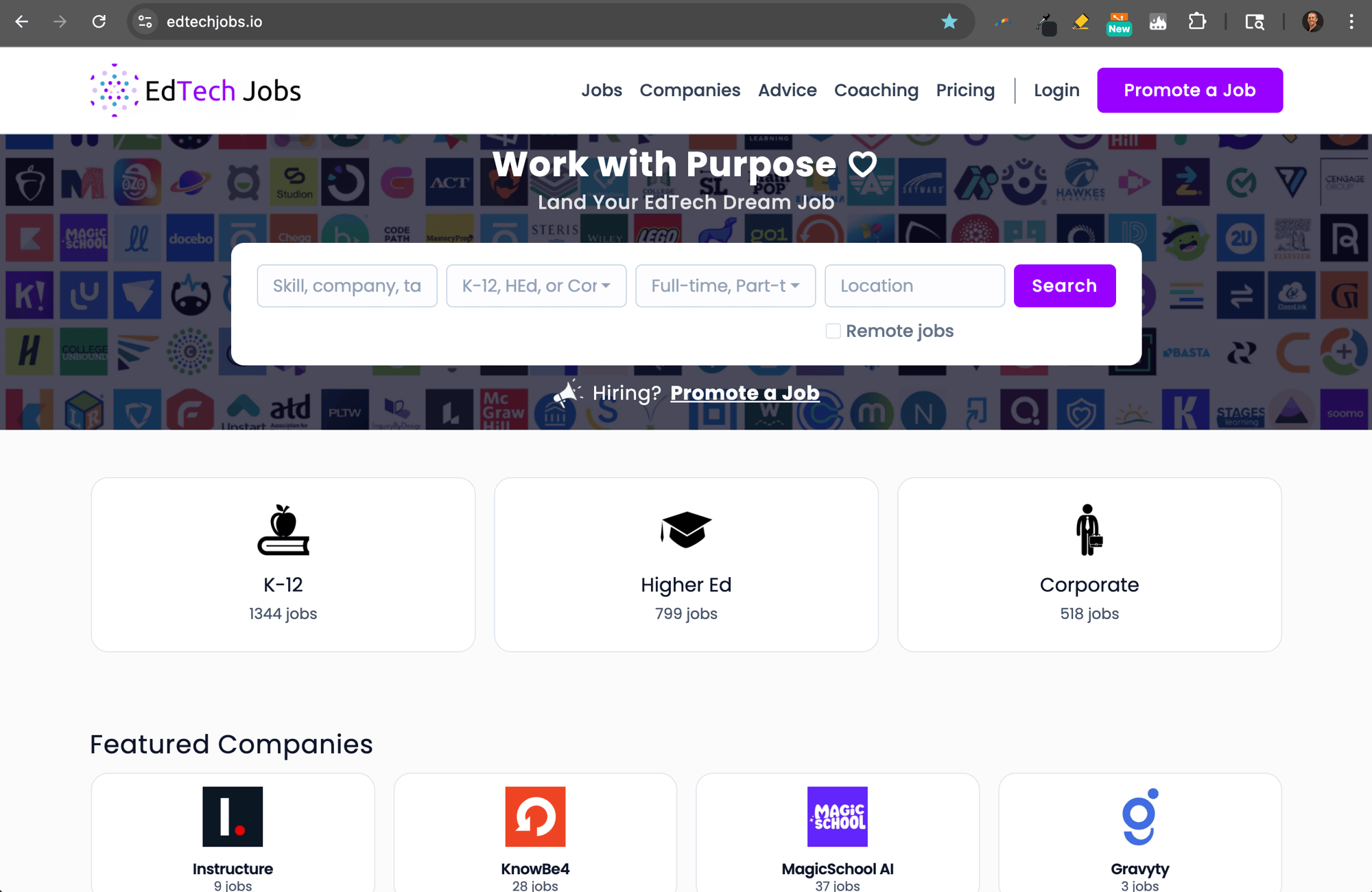 EdTech Jobs Job Board EdTech Jobs Job Board